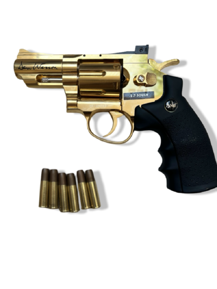 Dan Wesson Gold Revolver-2