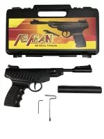 Heman Typhoon Black Pistol-2