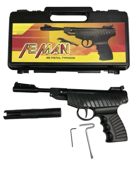 Heman Typhoon Black Pistol